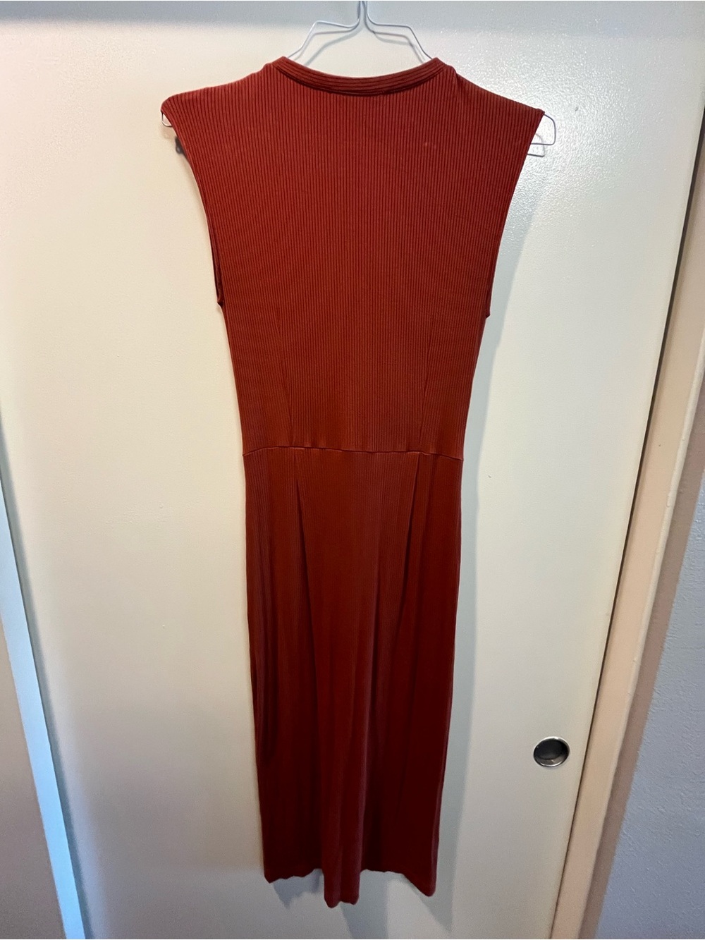 Loft Ribbed Midi Dress - Picture 4 of 4